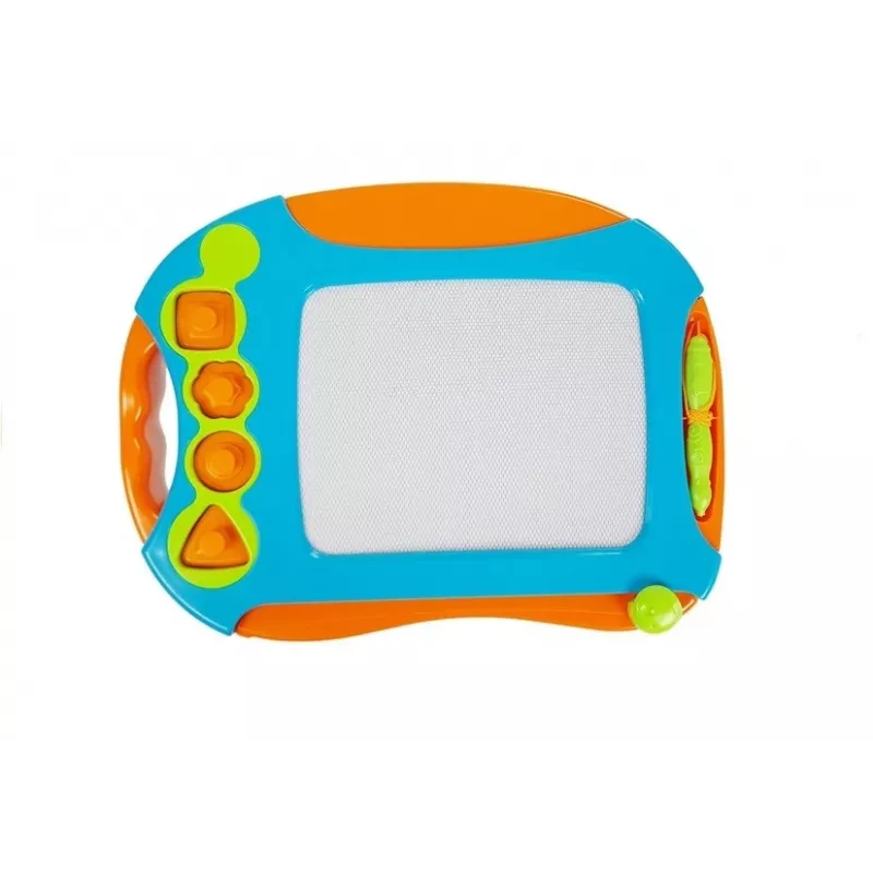 LEAN TOYS lavagna magnetica con timbri geometrici