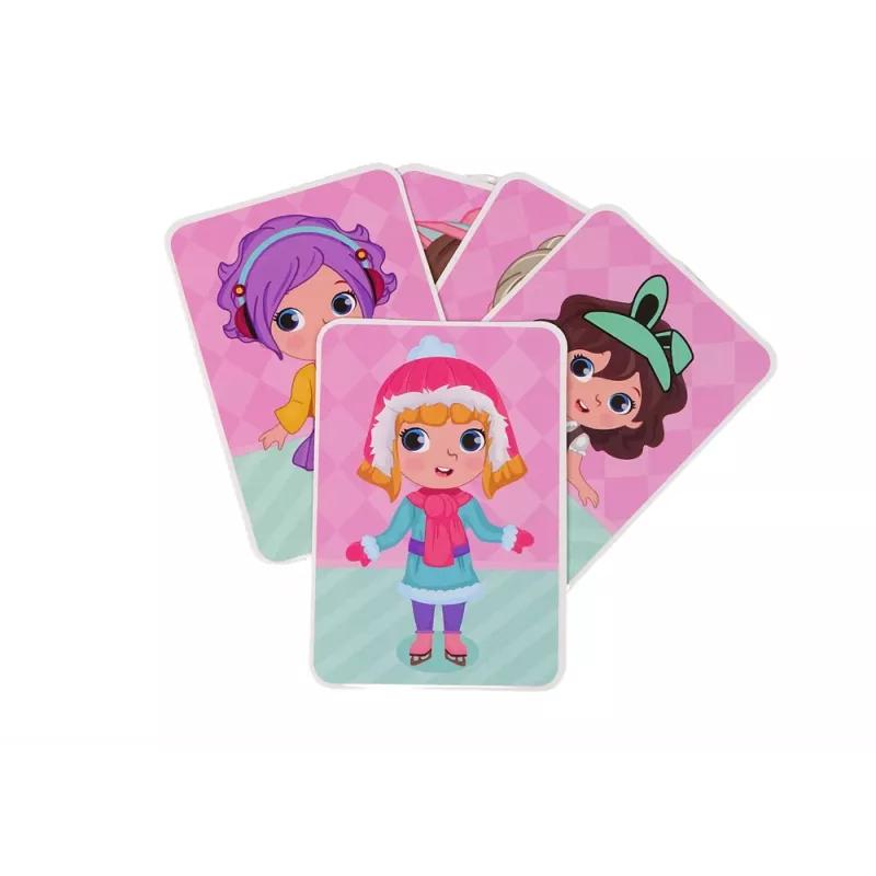 LEAN TOYS Libro puzzle magnetico costumi da travestimento