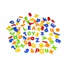 LEAN TOYS Lettere e numeri magnetici in vetro – set alfabeto e matematica da 78 pezzi per bambini dai 3 anni