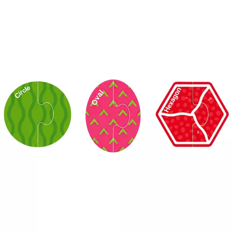 LEAN TOYS Puzzle magnetico frutta educativa 30 pezzi – magneti a forma di frutta per lavagne, whiteboard e frigoriferi