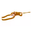 LEAN TOYS Mascotte peluche scimmia con neonato, marrone chiaro 90 cm