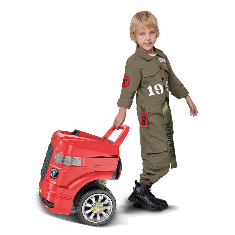 LEAN TOYS Set meccanico, camion da smontare, attrezzi da officina