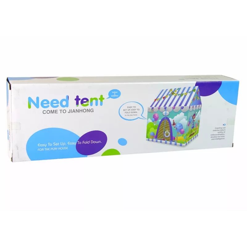 LEAN TOYS Tenda Merry Circus per bambini giardino