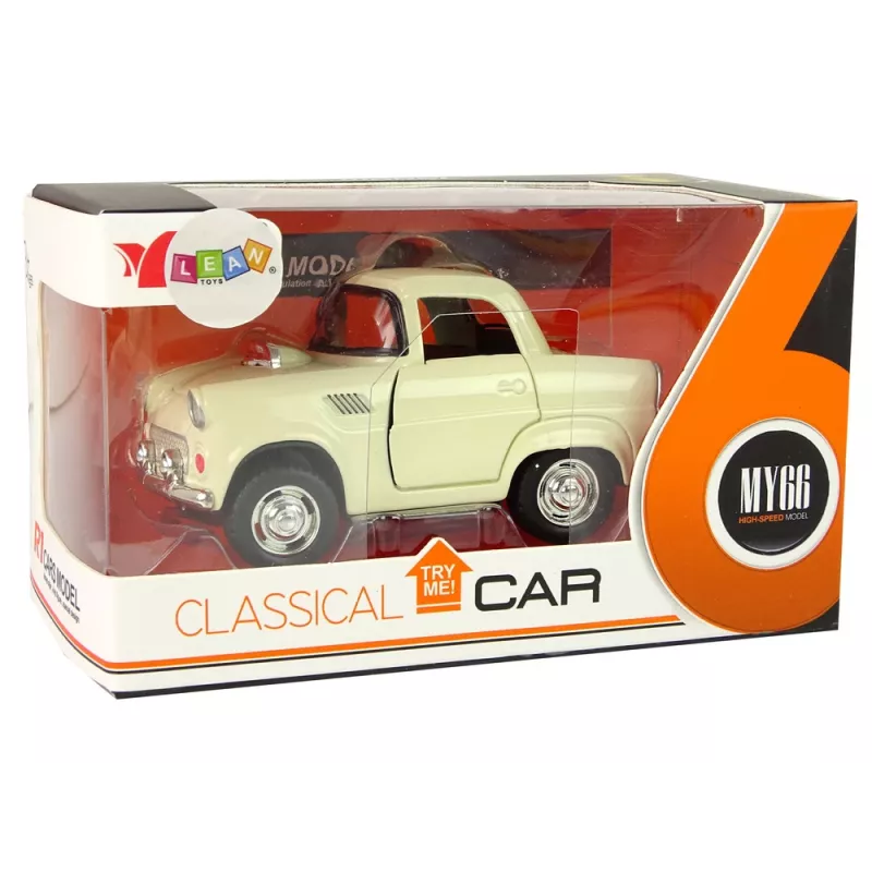 LEAN TOYS Metal Car Classic portiere apribili con suoni