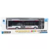 LEAN TOYS Autobus urbano in metallo con suoni e luci 1:42