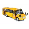 LEAN TOYS Scuolabus in metallo con frizione modello pressofuso