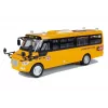 LEAN TOYS Scuolabus in metallo con frizione modello pressofuso