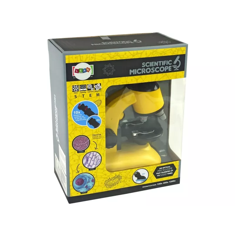 LEAN TOYS Microscopio per piccoli scienziati set didattico