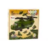 LEAN TOYS kit elicottero militare verde militare 1000 pezzi