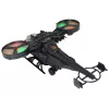 LEAN TOYS Elicottero militare con grandi pale, luci, suono e rotazione