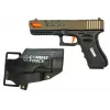 LEAN TOYS set giocattolo militare pistole soft bullet MP7