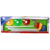 LEAN TOYS Set mini golf per bambini, mazze, 12 pezzi