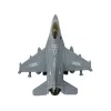LEAN TOYS Modellino di aereo a frizione, blu navy o grigio