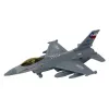 LEAN TOYS Modellino di aereo a frizione, blu navy o grigio