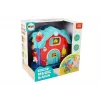LEAN TOYS Fattoria musicale con animali e suoni della fattoria rosa