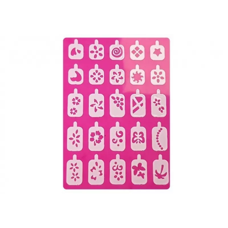 LEAN TOYS Set smalto con dispenser e smalto glitter