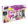 LEAN TOYS Set smalto con dispenser glitter e adesivi colorati