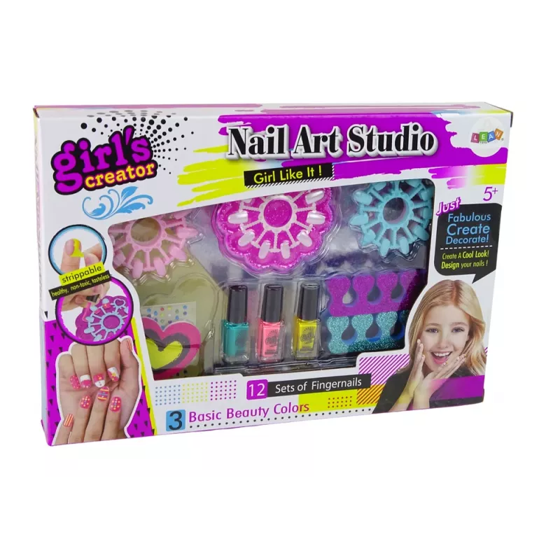LEAN TOYS set nail styling per piccole signore studio di nail art
