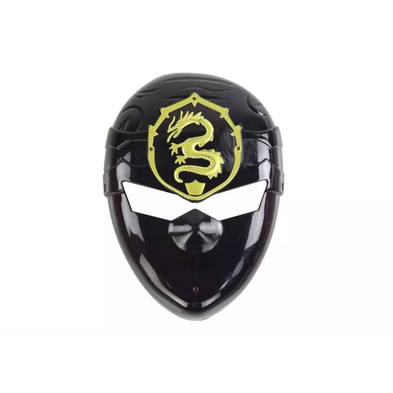 LEAN TOYS set Ninja Warrior con maschera, spada, pugnali, shuriken, arco e frecce – decorazioni rosse (10 pezzi)