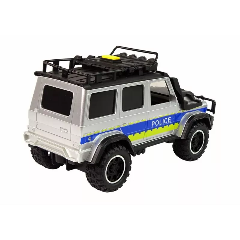 LEAN TOYS Auto della polizia off road 1:14 a frizione