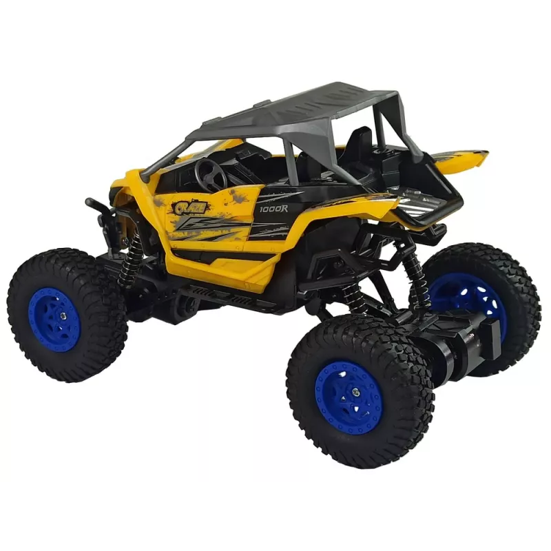 LEAN TOYS Radiocomando off-road 2,4 GHz 1:16 giallo