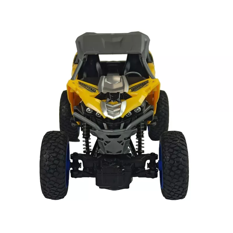 LEAN TOYS Radiocomando off-road 2,4 GHz 1:16 giallo