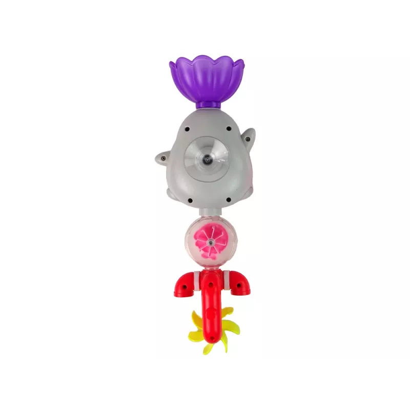 LEAN TOYS Giocattolo da bagno pinguino per bambini