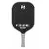 LEAN TOYS set racchette pickleball tennis badminton con 2 palline nero e grigio