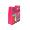 LEAN TOYS Sacchetto rosa in carta 32cm x 26cm x 10cm