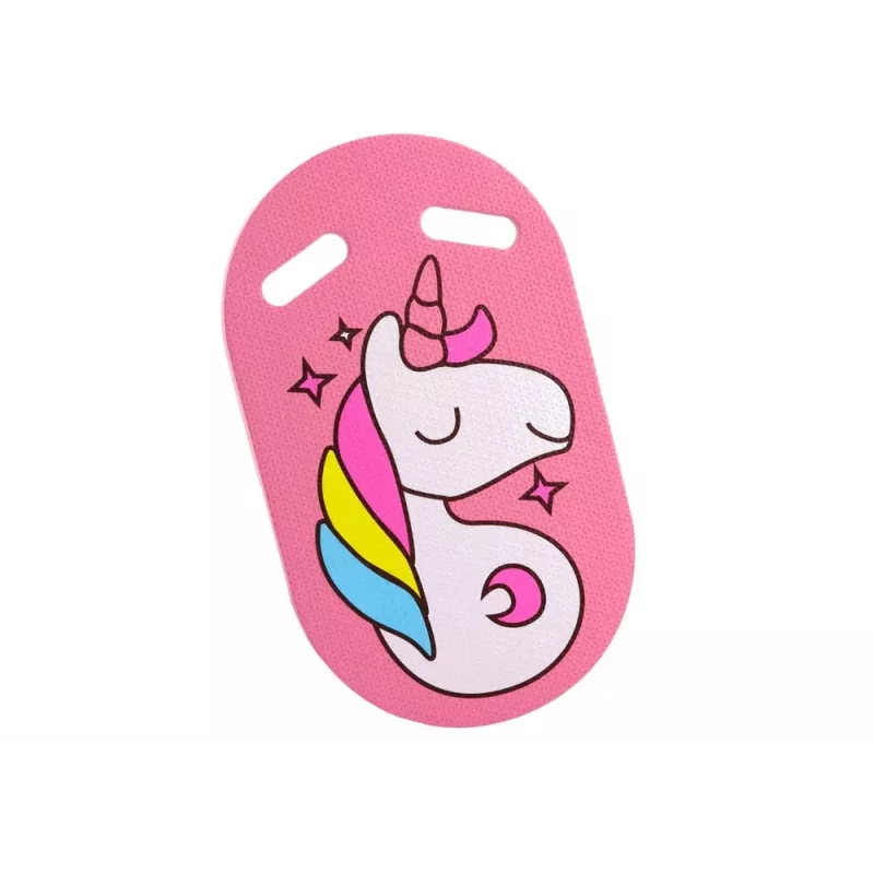 LEAN TOYS tavola da nuoto in schiuma unicorno rosa