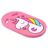 LEAN TOYS tavola da nuoto in schiuma unicorno rosa