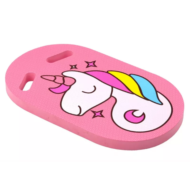 LEAN TOYS tavola da nuoto in schiuma unicorno rosa
