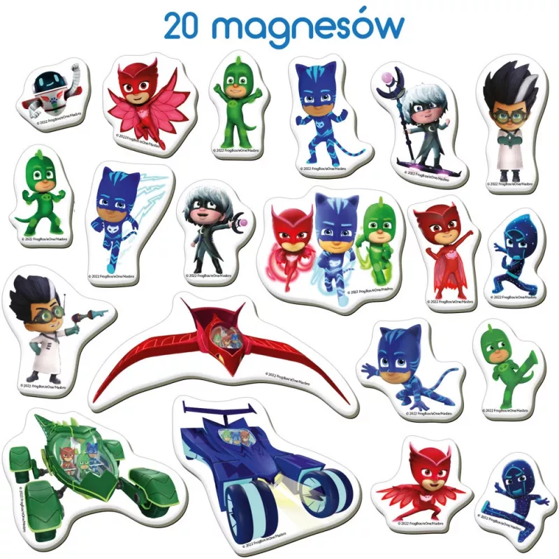 LEAN TOYS PJ Masks set magnetico Pjmasks ME 5031-32