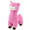 LEAN TOYS Peluche alpaca lama – ultra morbido e coccoloso rosa 28 cm