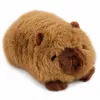 LEAN TOYS Capibara di peluche mascotte animale peluche marrone 16 cm