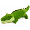LEAN TOYS Coccodrillo di peluche Mascotte peluche realistico Verde 70cm