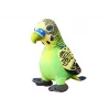 LEAN TOYS Mascotte peluche pappagallo verde 20 cm