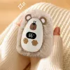 LEAN TOYS Scaldamani peluche riccio ricaricabile beige 45°C / 55°C / 65°C