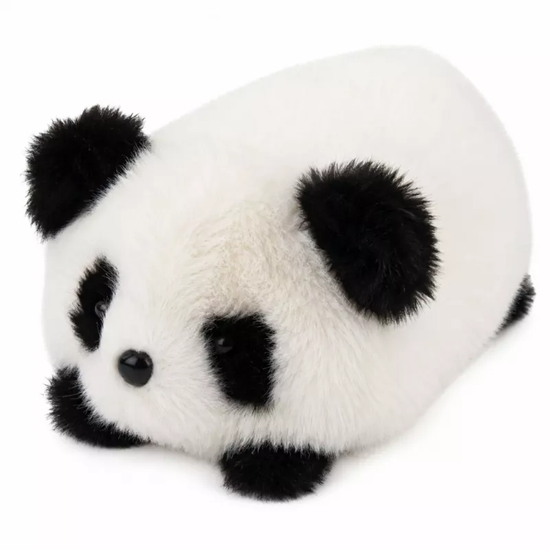 LEAN TOYS Panda di peluche nero e bianco 16 cm