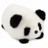 LEAN TOYS Panda di peluche nero e bianco 16 cm
