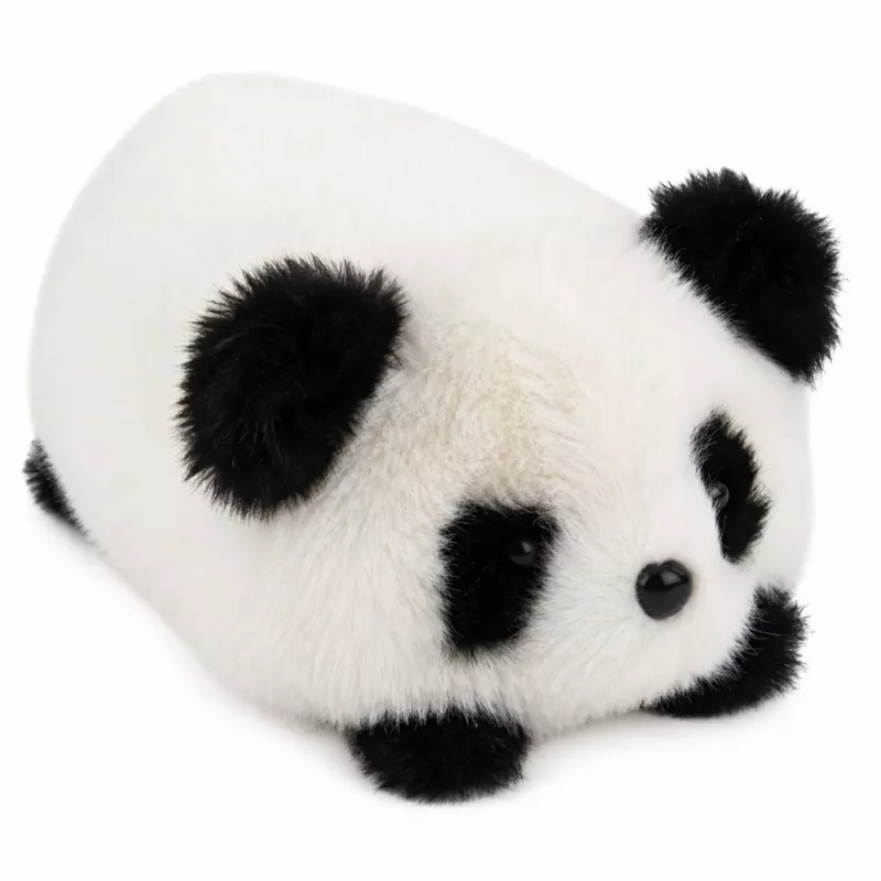 LEAN TOYS Panda di peluche nero e bianco 16 cm