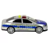 LEAN TOYS auto della polizia 1:14 frizione suoni luci argento