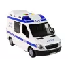 LEAN TOYS Auto della polizia a frizione, suono e luce