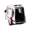 LEAN TOYS Auto della polizia a frizione, suono e luce