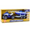 LEAN TOYS Quad della polizia con rimorchio e motoscafo