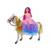 LEAN TOYS bambola principessa con pony bianco e accessori