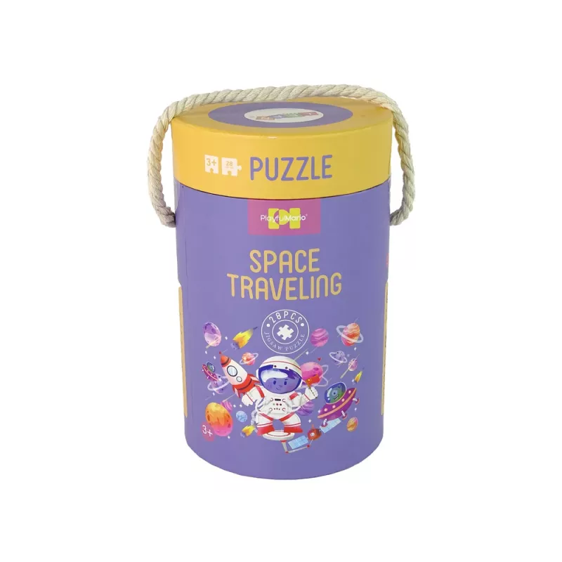 LEAN TOYS puzzle in a Tube Cosmos 28 pezzi