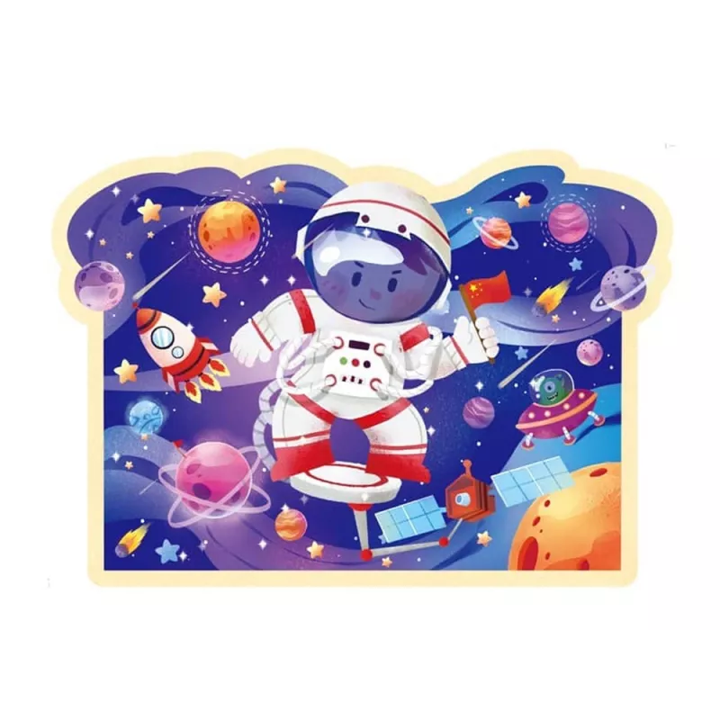 LEAN TOYS puzzle in a Tube Cosmos 28 pezzi