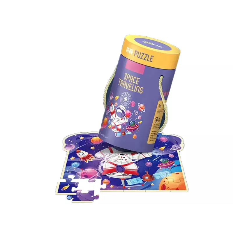 LEAN TOYS puzzle in a Tube Cosmos 28 pezzi