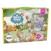 LEAN TOYS Puzzle School for Animals 100 pezzi